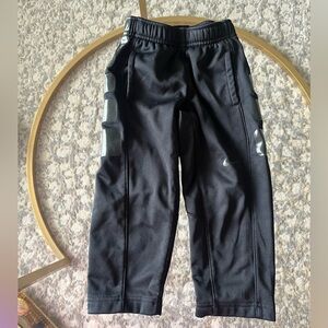 EUC Nike Elite Kids Therma-Fit Black Athletic Sweat Pants, 3T